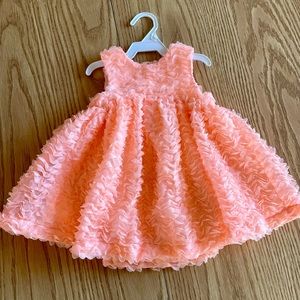 Baby Girl Coral Spring Dress